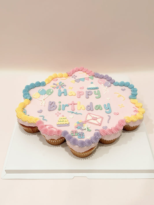Birthday Pop-Off Cake