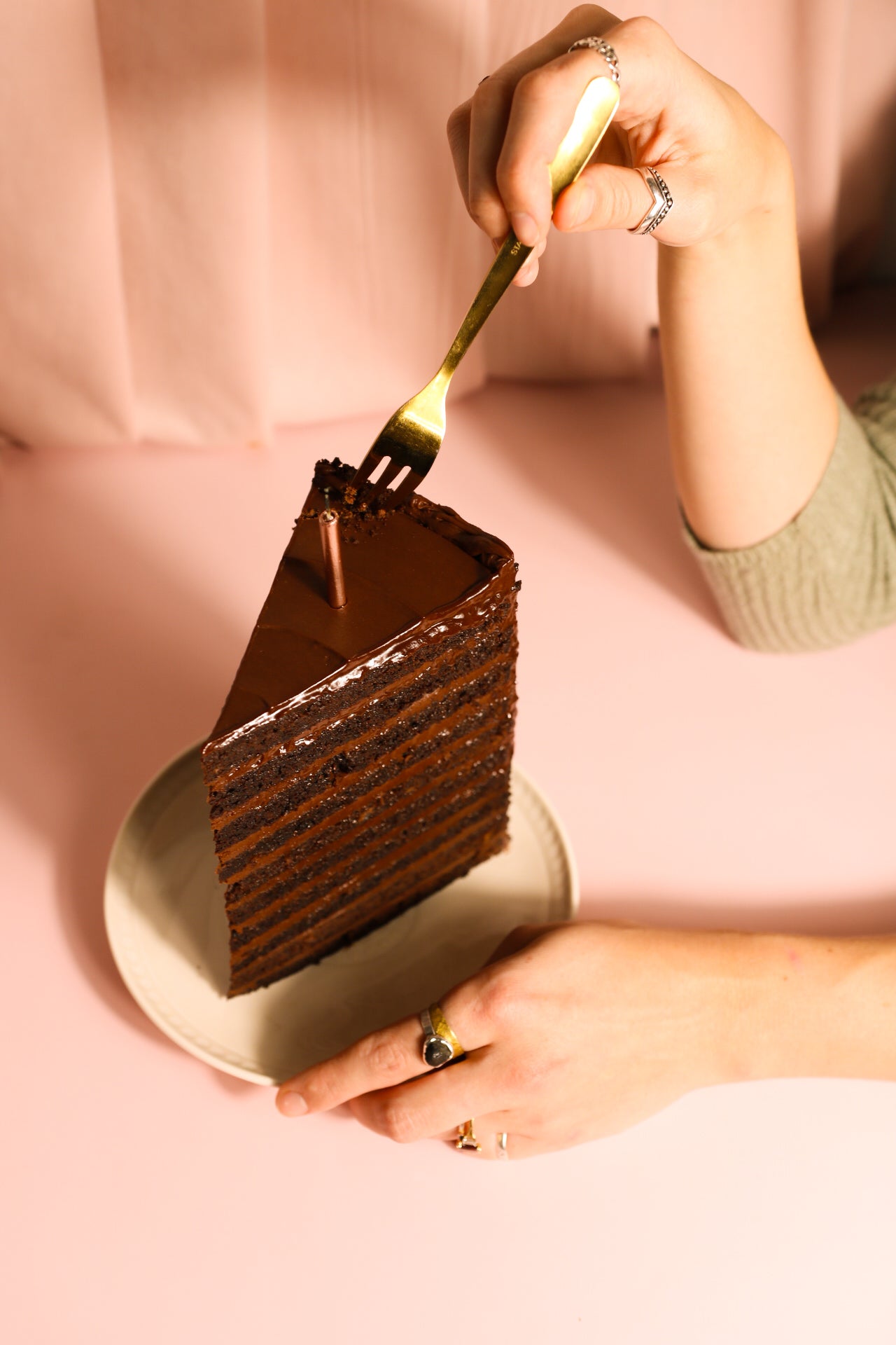 Pastels' Signature 10 Layer Cake!