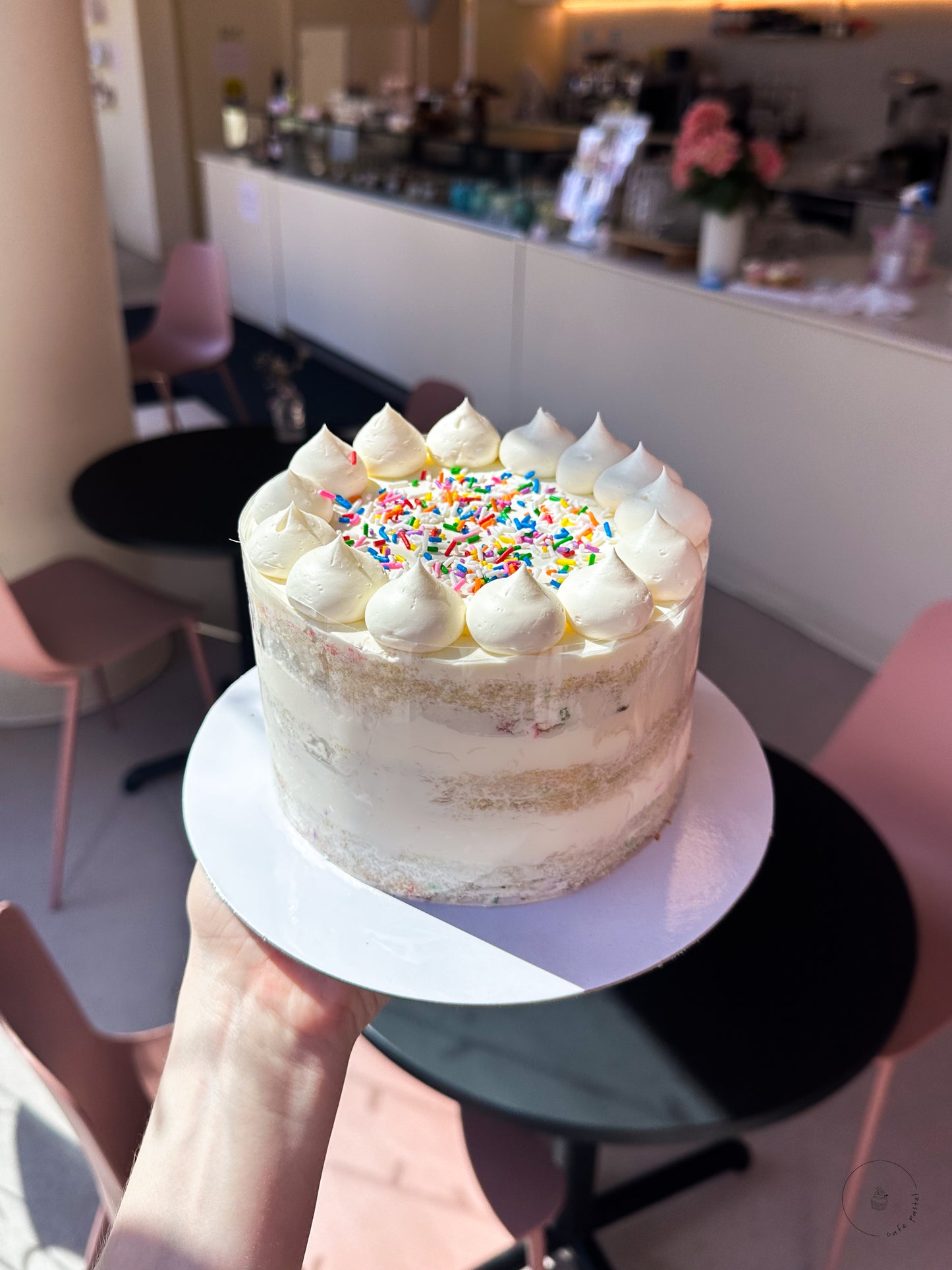 Classic Vanilla Funfetti Cake