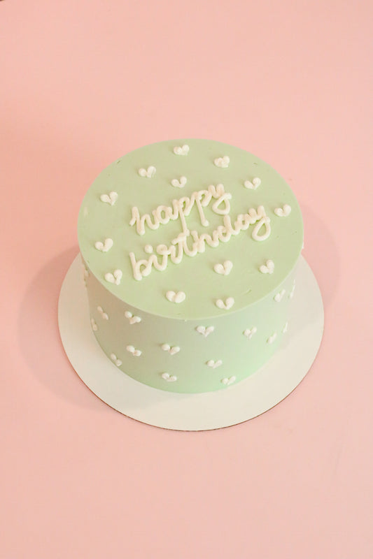 Mini Hearts Cake