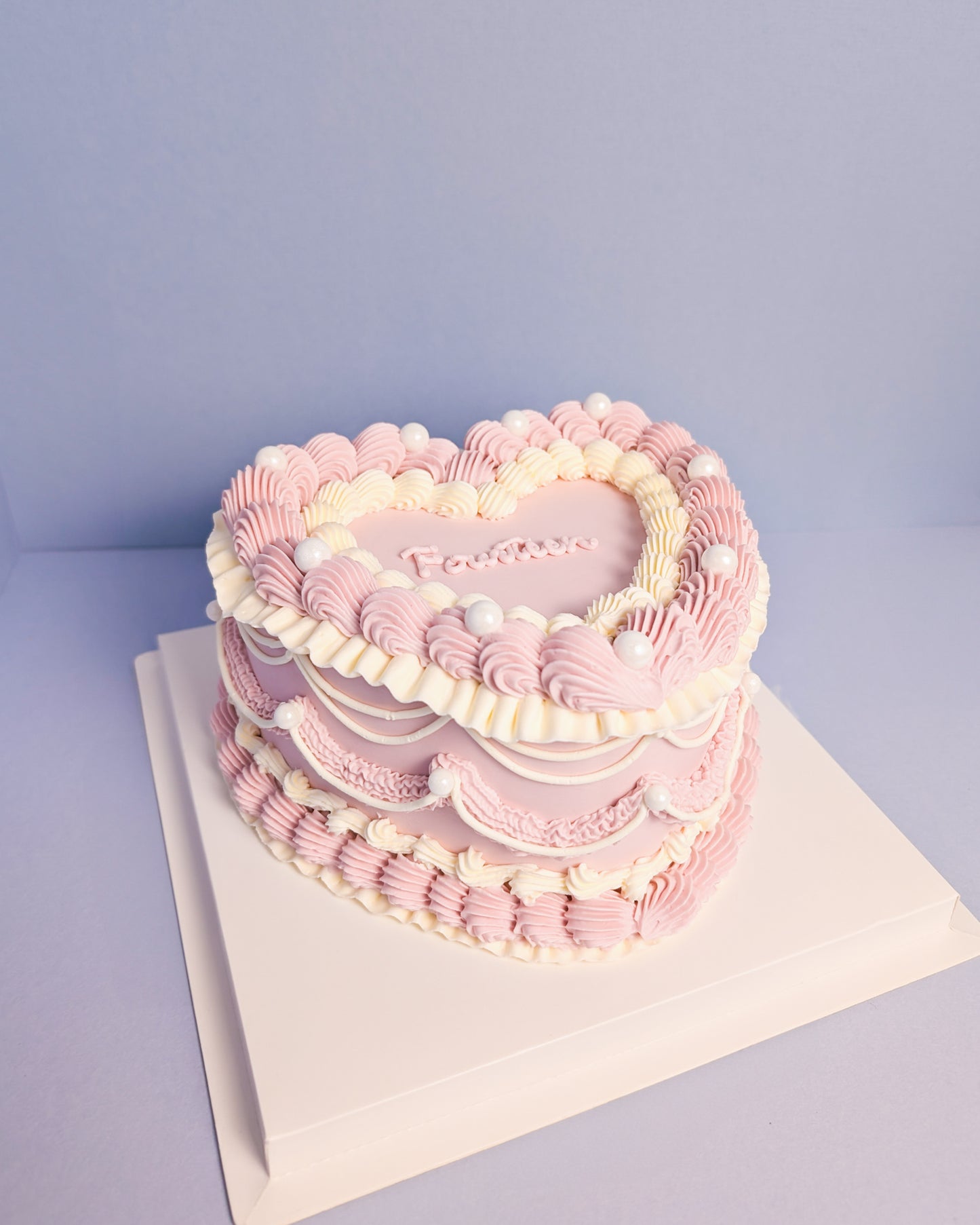 Lambeth Heart Cake