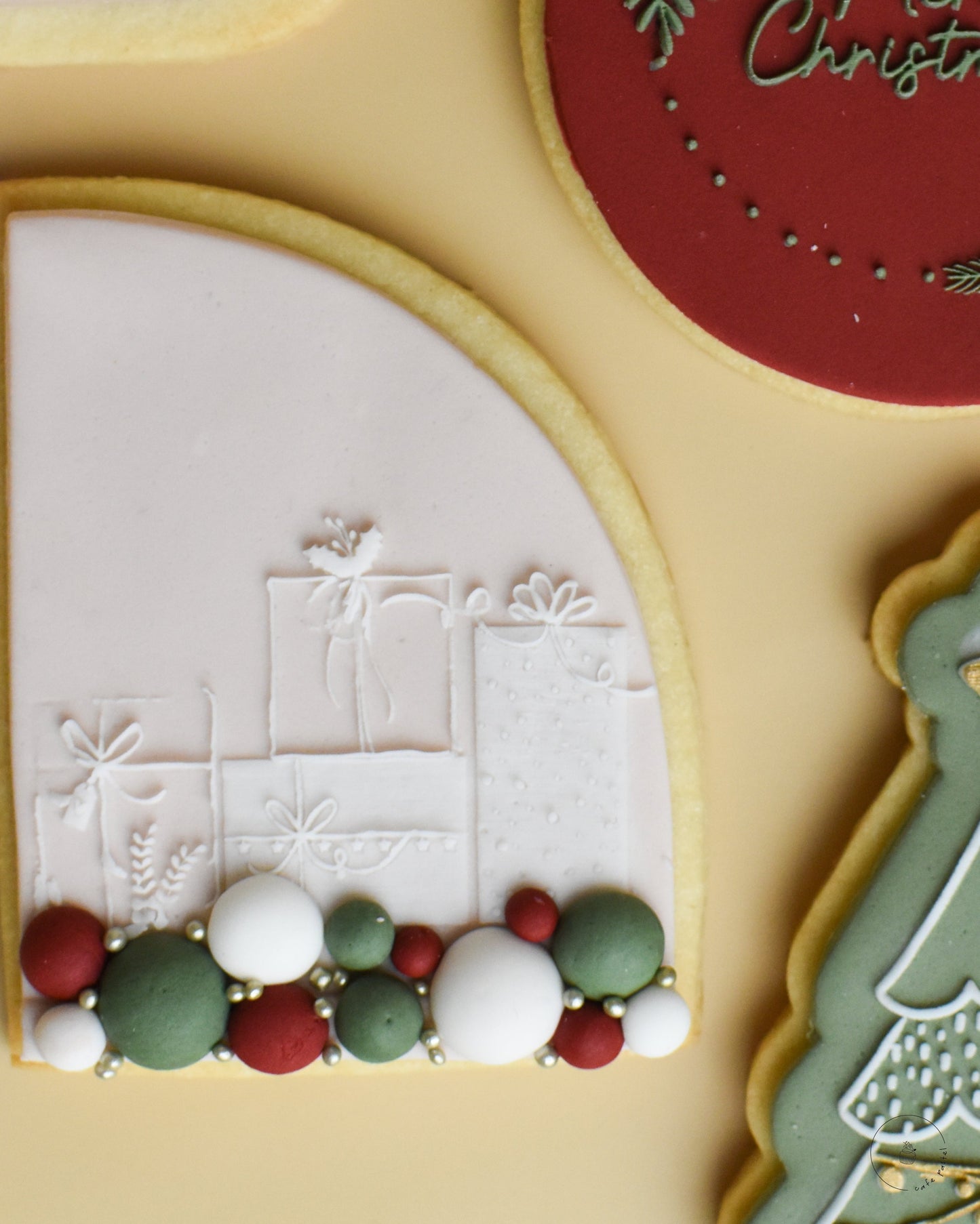 Festive Sugar Cookies.