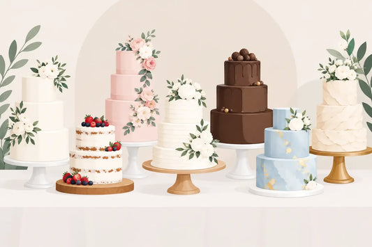 15 Wedding Cake Examples for Every Celebration