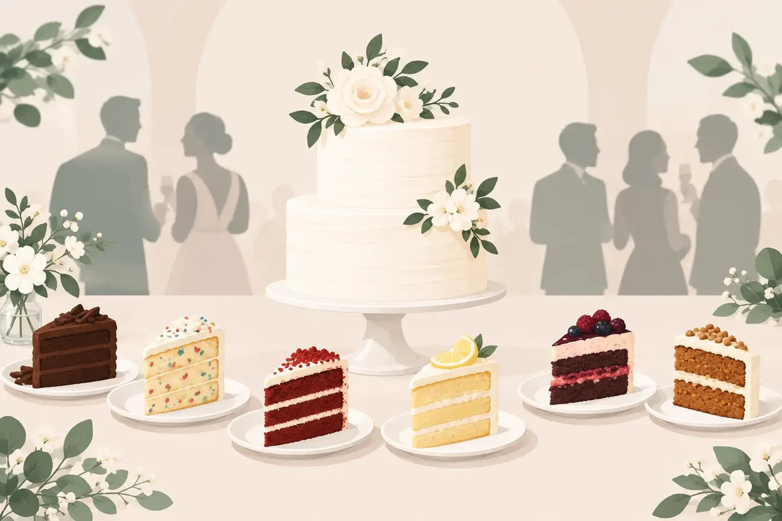 Cake Flavors for Weddings Guests Remember
