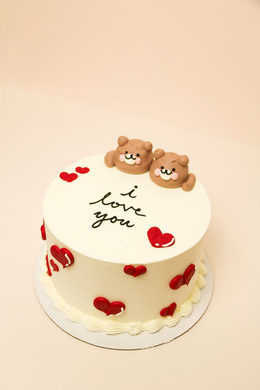 Beary in Love Cake