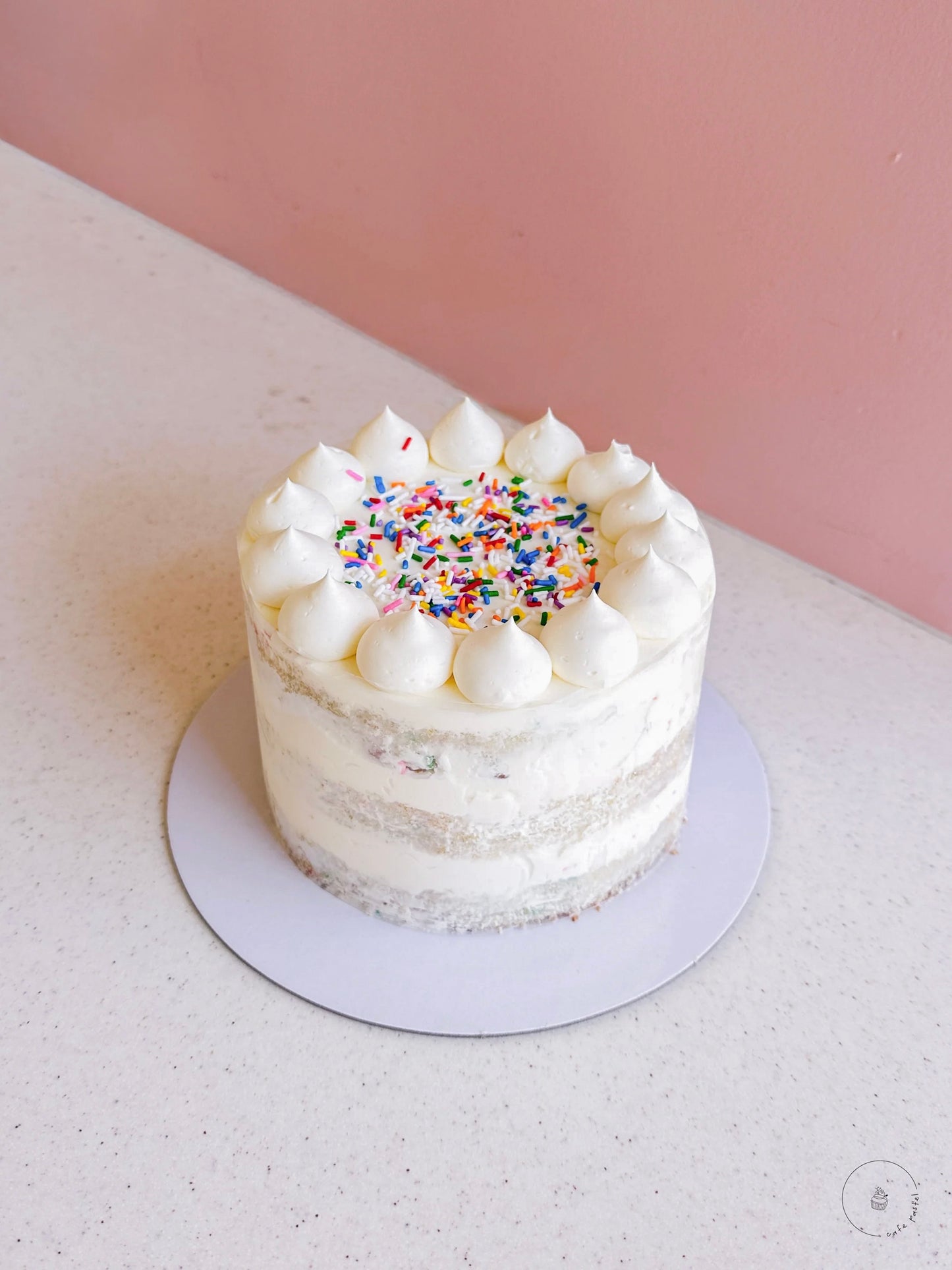 Classic Vanilla Funfetti Cake