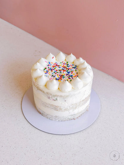 Classic Vanilla Funfetti Cake