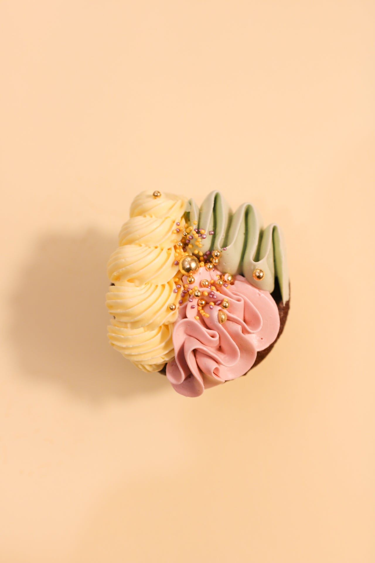 Decorated Cupcakes (Pastel Shades A)