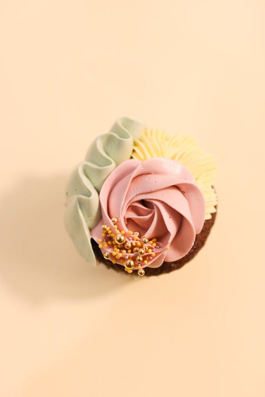 Floral Cupcakes (Customize Colors)