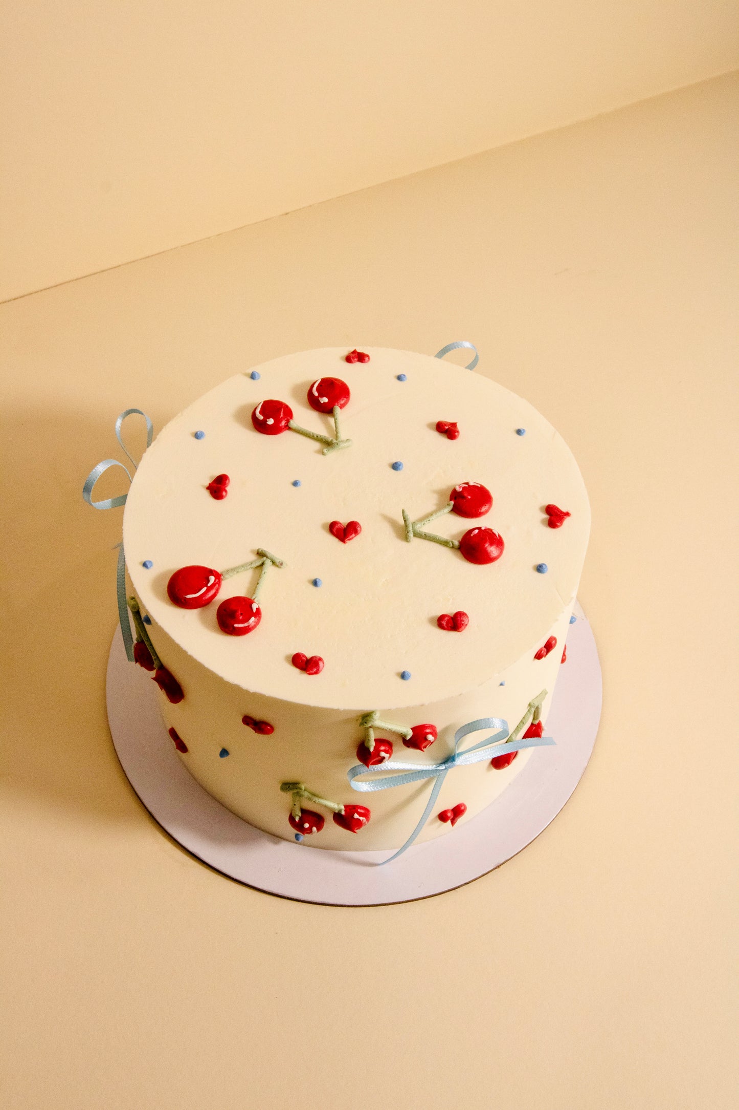 Cherries and Bows Cake