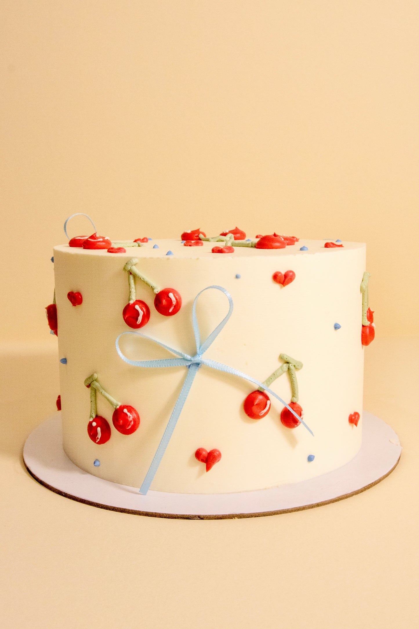 Cherries and Bows Cake