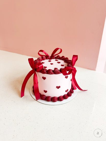 Mini Hearts with Ribbon