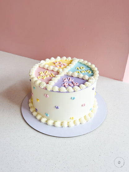 Birthday Crew Cake