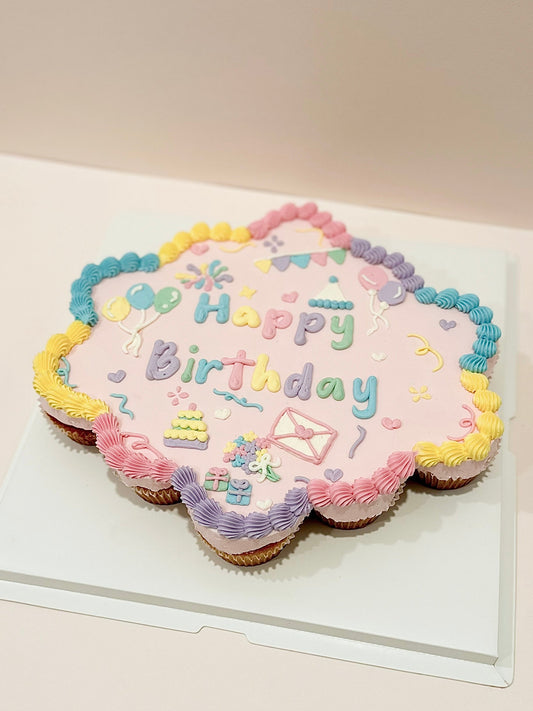 Birthday Pop-Off Cake