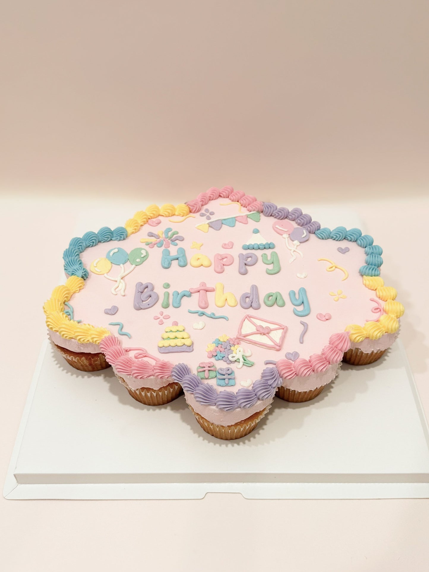 Birthday Pop-Off Cake