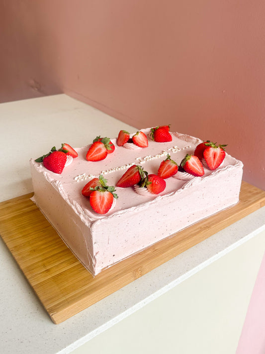 Strawberry Party Slab