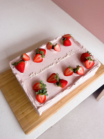 Strawberry Party Slab
