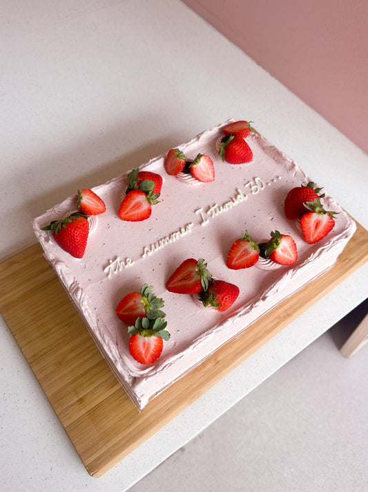 Strawberry Party Slab