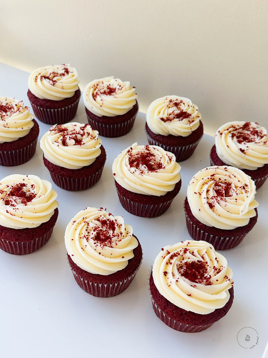Red Velvet Cream Cheese Cupcakes