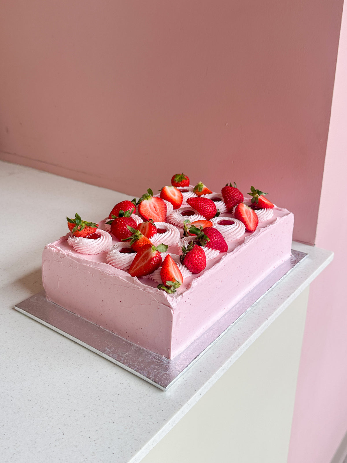 Strawberry Party Slab