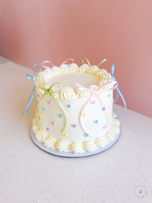 Pastel Rainbow Cake