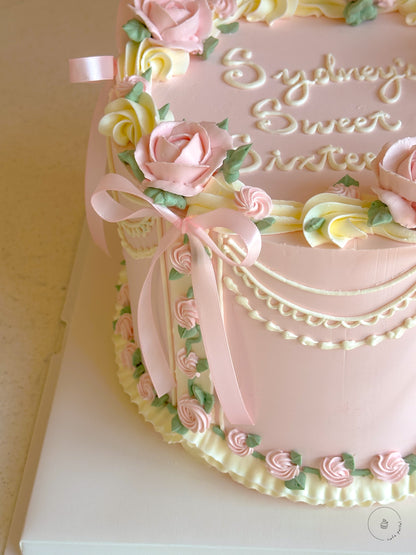Enchanted Garden Cake