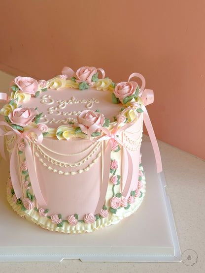 Enchanted Garden Cake
