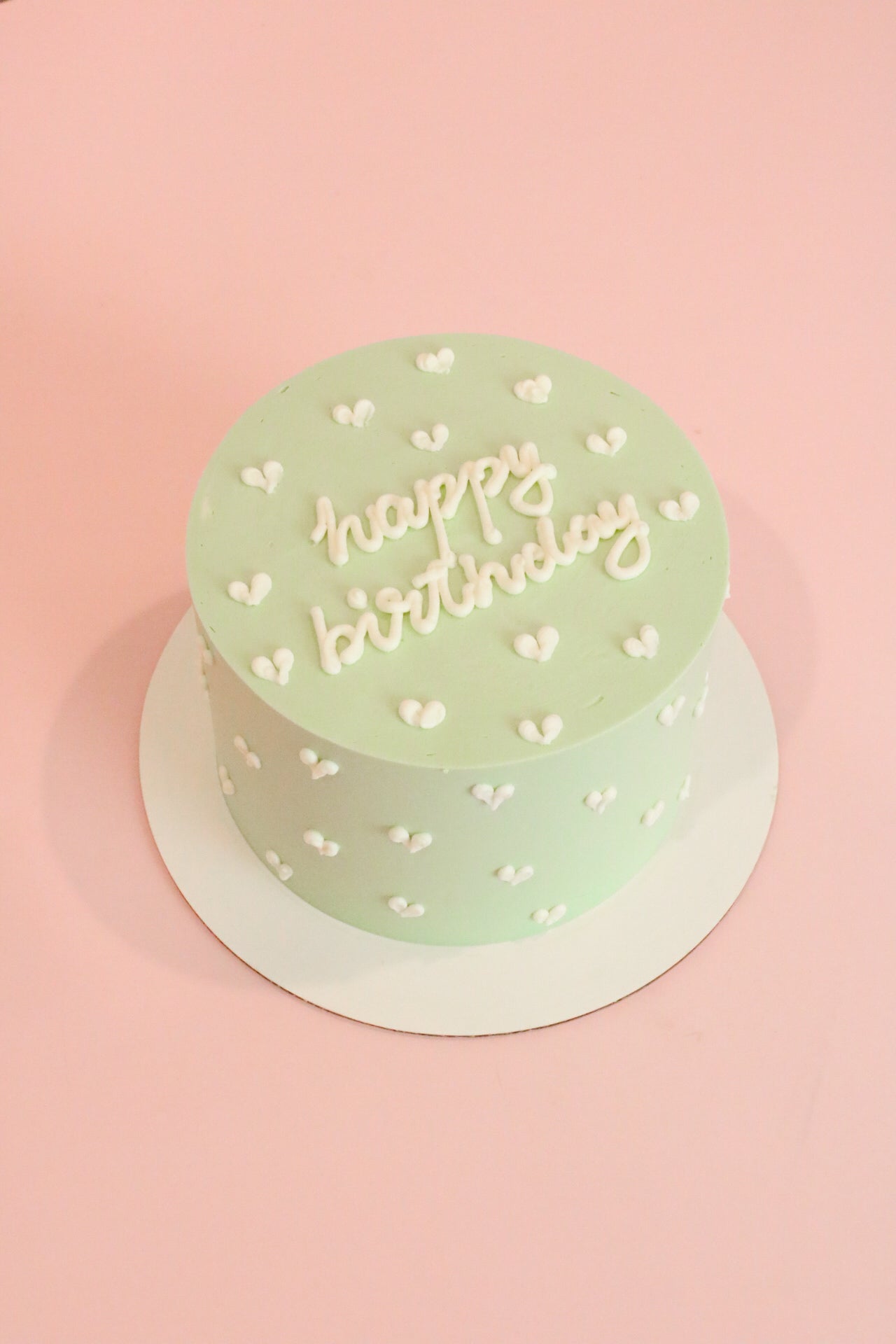 Mini Hearts Cake