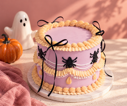 Pretty Little Spider Cake