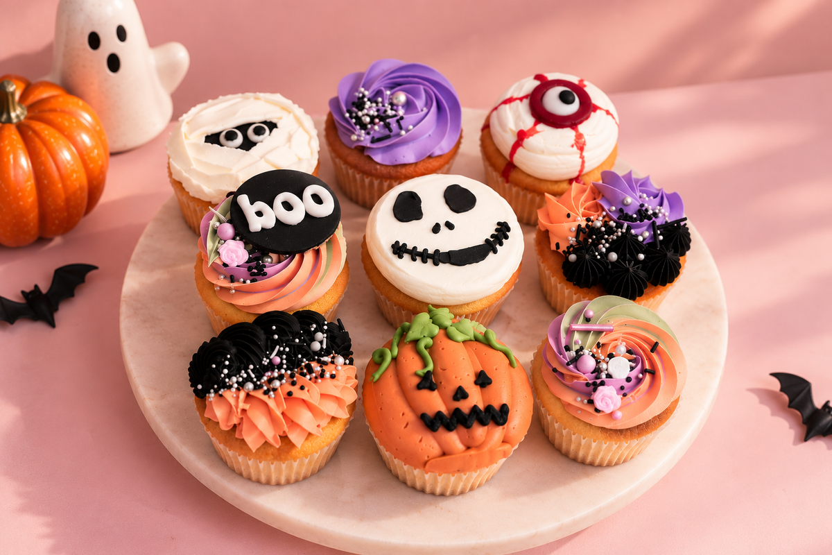 Halloween Cupcake Box