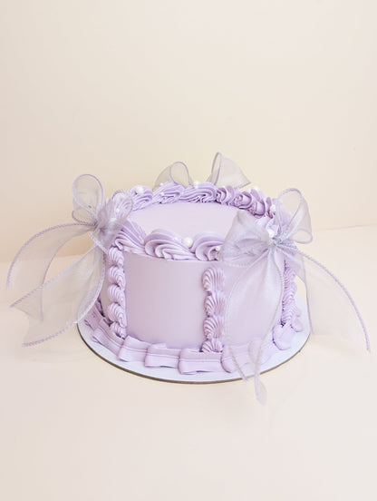 Lilac Luxe Cake