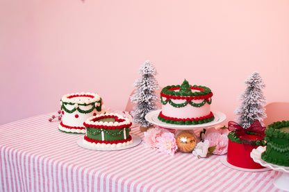 The Holiday Heart Cake