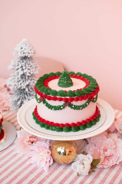 🎄 The Merry Vintage Cake