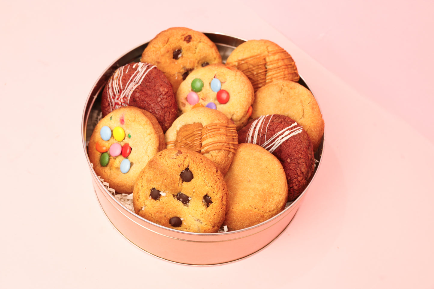 Assorted Cookie Tin (10 Cookies)