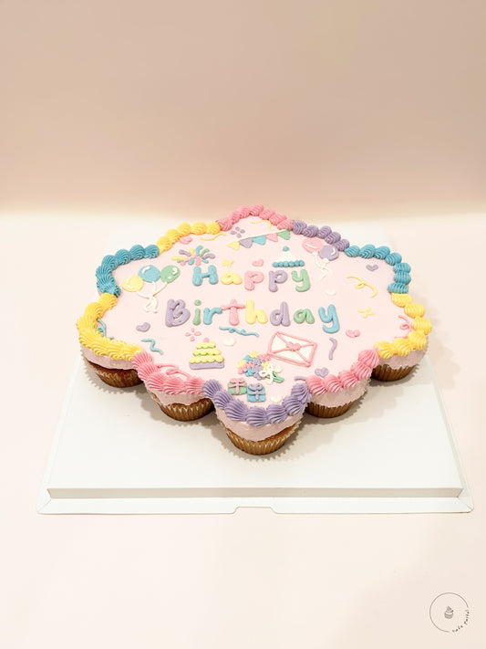 Birthday Pop-Off Cake