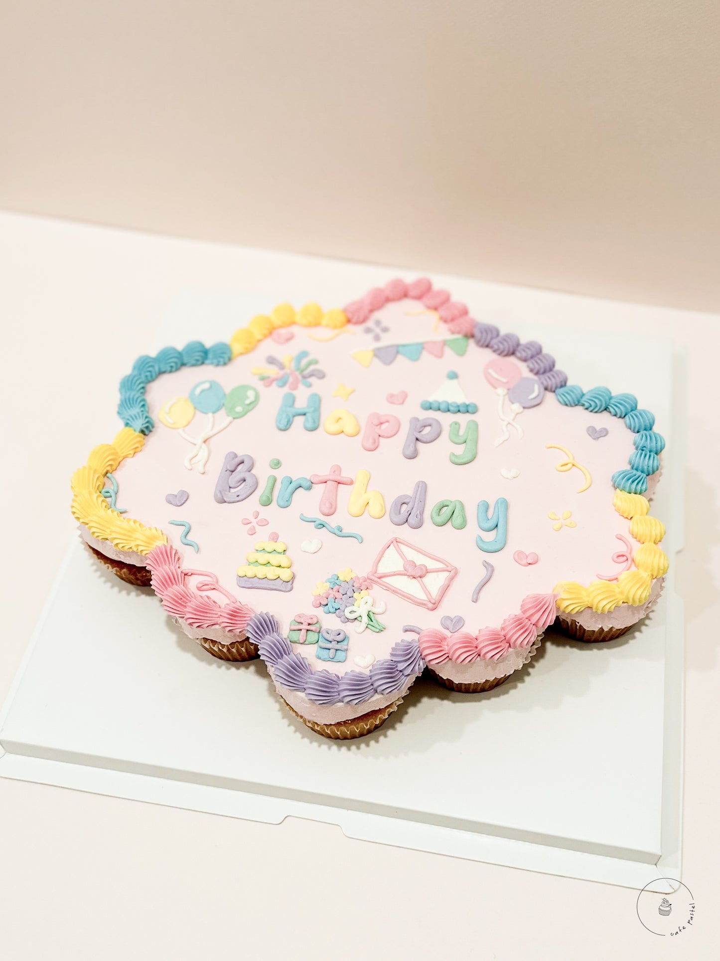 Birthday Pop-Off Cake