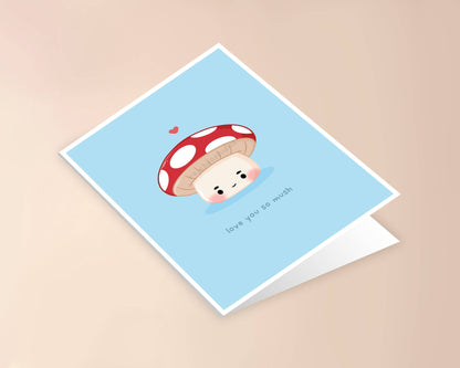 Love You So Mush Greeting Card