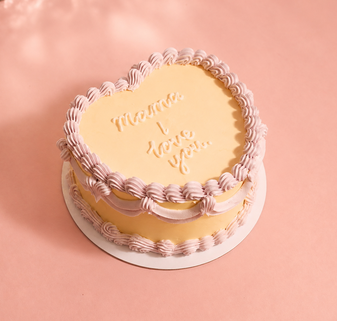 I Love You Heart Cake
