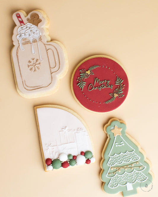 Festive Sugar Cookies.