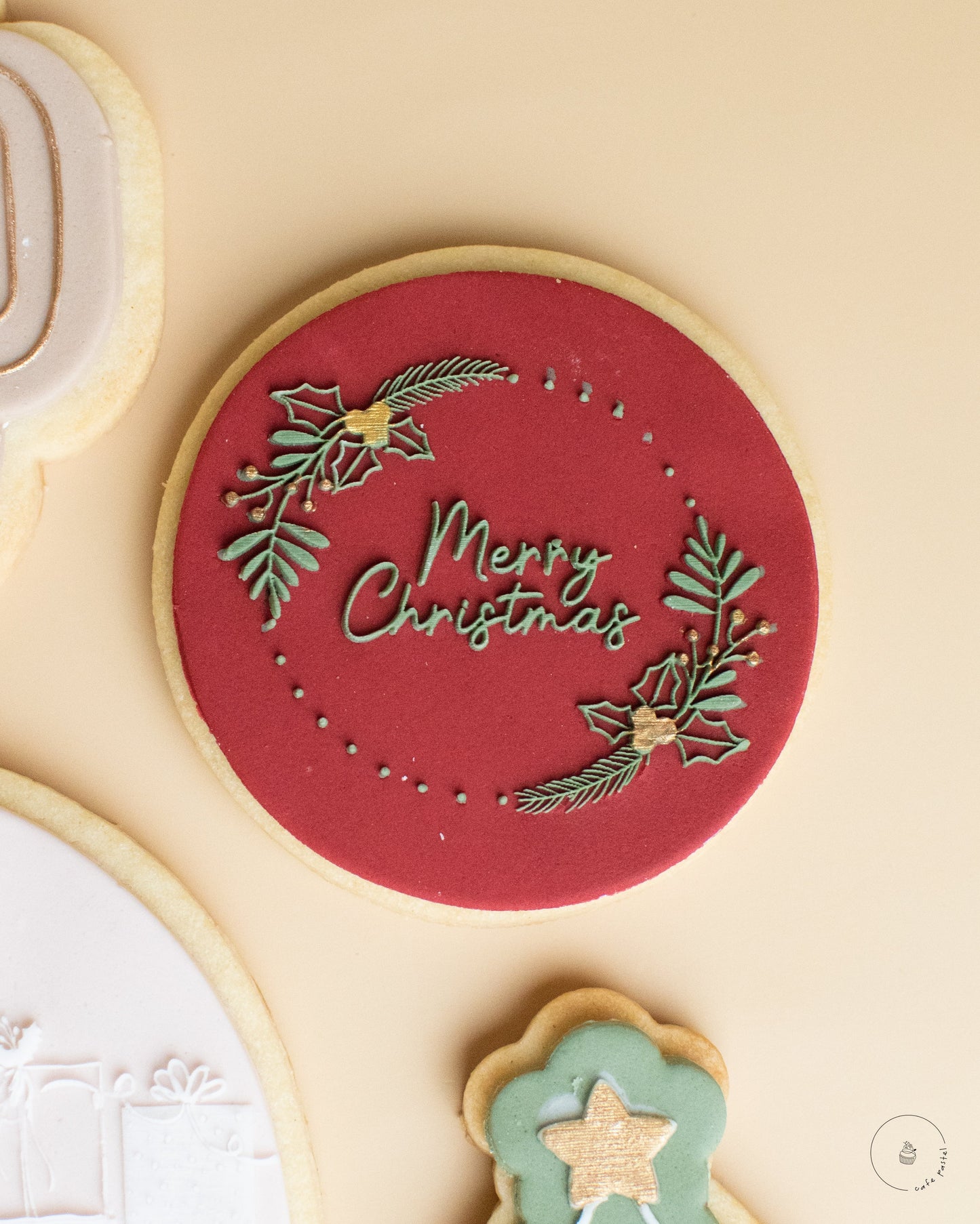 Festive Sugar Cookies.